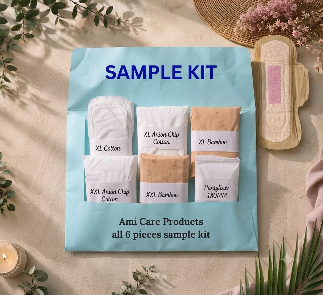 All Variety Sanitary Pad  2-2pcs each. Free Sample